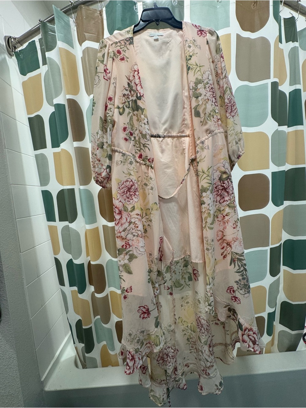 Wrap Around Dress - Blush Pink
